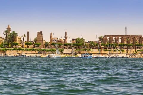 Karnak Temple Sound & Light Show Including Sunset Felucca Ride