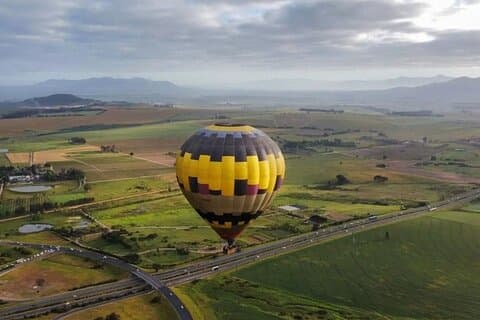 Mongolfiera a Stellenbosch