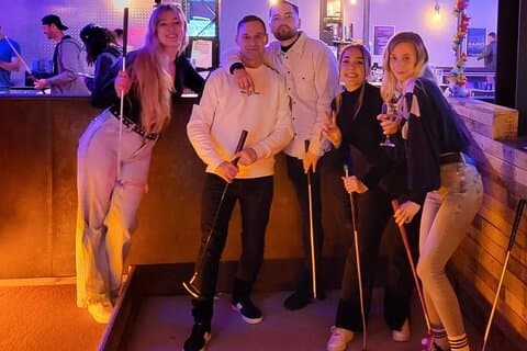 Gekker golfen in Eastbourne