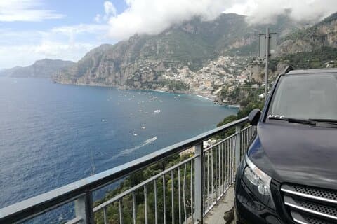 Sorrento transfer naar het centrum of de luchthaven van Rome
