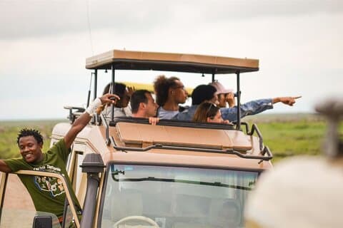 4-dages privat safaritur til Serengeti og Ngorongoro