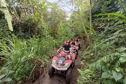 Utmanande ATV Quad Bike i Ubud Bali