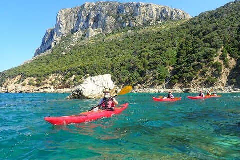 3-Hour Kayak Tour at Capo Figari (Golfo Aranci)