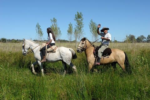 Équitation d'une journée complète avec des gauchos de Buenos Aires