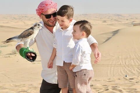 Abu Dhabi - barnevennlig morgenørkensafari