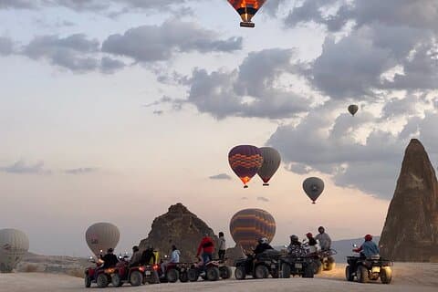 Tour en quad au coucher du soleil en Cappadoce