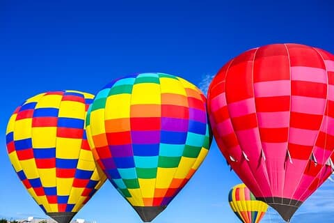 Hot AIr Balloon Flights Through Albuquerque