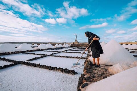 Privat och guidad tur till Salinas de Janubio med provsmakning