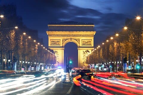 Paris Lights Abendliche Bustour mit Eiffelturm Gipfel Option