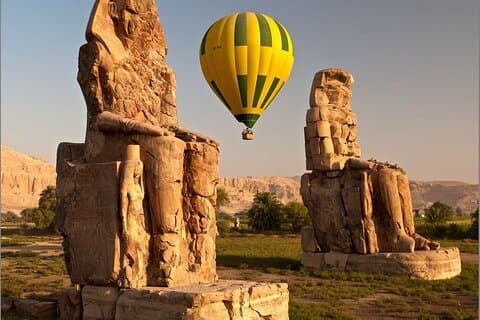 3 dagen Ontdek de Oost- en West-Nijlbanken, heteluchtballon in Luxor