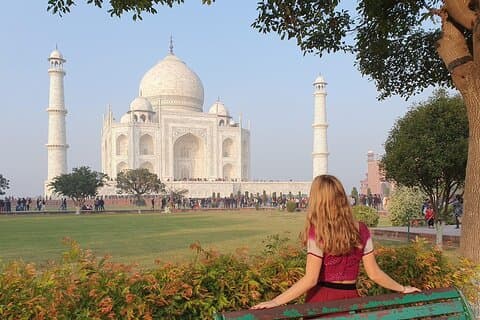 Private Taj Mahal & Agra Übernachtungstour von Jaipur