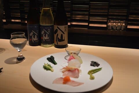 Japansk Sake-parning på Ginza Hassen