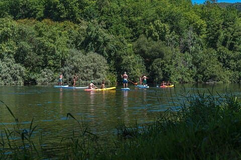 Stand-Up-Paddle River Tour