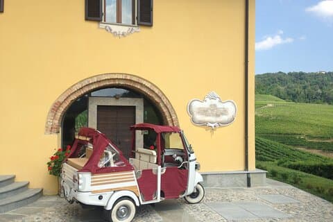 Halvdags privat tur Ape Calessino i Barolo Langa