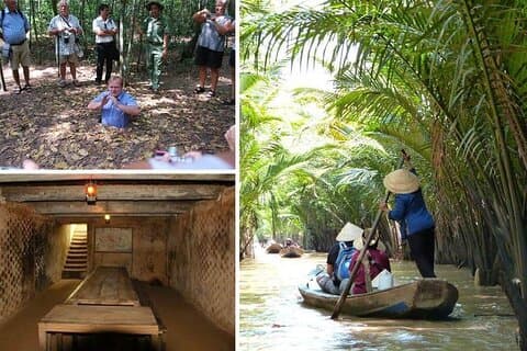 Cu Chi Tunnels & Mekong Delta Private Tour 2 Tage 1 Nacht