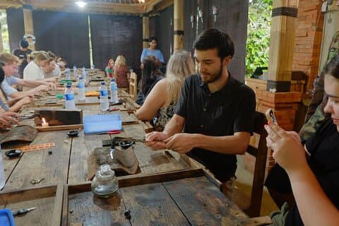 Ubud Silver Class Smyckestillverkning i bali