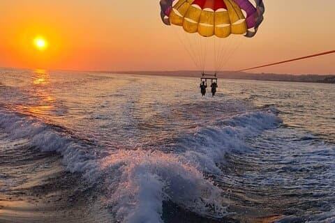 Skydiving Ascent in Salento