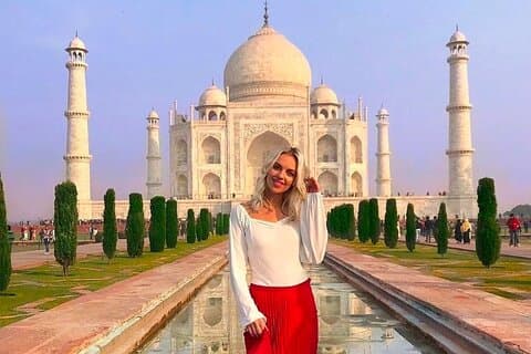 Skip-The-Line Taj Mahal privat guidad tur