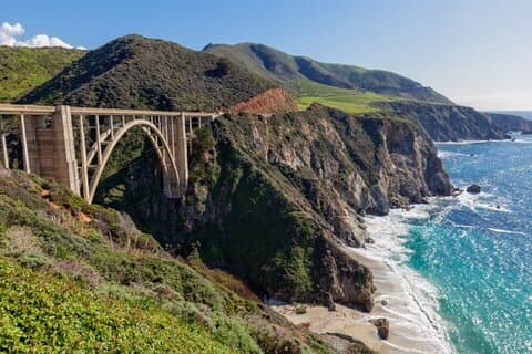 Big Sur elektrische fietstocht langs de oude kustweg