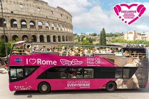 Jeg elsker Rom: Hop On Hop Off Open Bus Tour