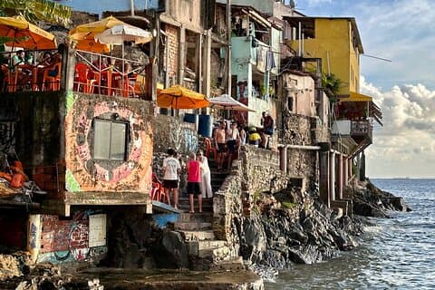 Afro-Brazilian Roots city Tour in Salvador with lunch at Favela