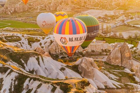 Luchtballontocht in Cappadocië inclusief transfer