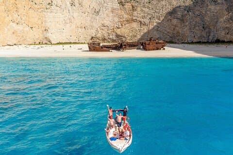 Shipwreck & Blue Caves Private Speedboat Cruise