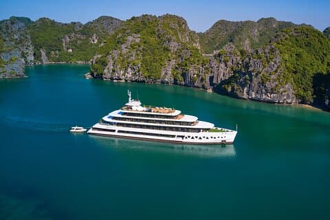 Luksus Retreat 5 dages/4 nætters krydstogt i Halong Bay og Lan Ha Bay