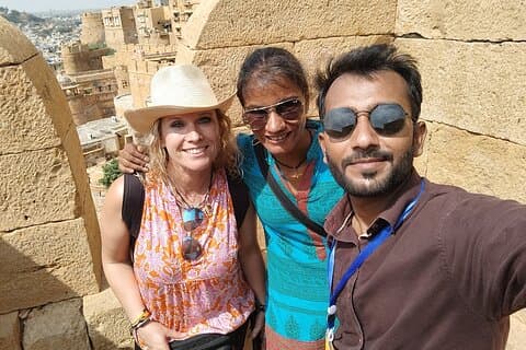 Visite à pied du patrimoine de Jaisalmer avec guide professionnel