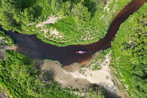 Canoe Trip in Lapland from Rovaniemi