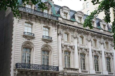 Visite guidée privée à pied des manoirs Gilded Age de la Cinquième Avenue