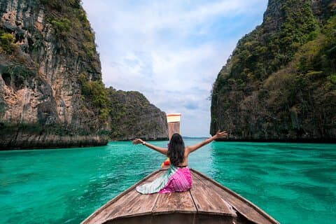Guidet dagstur i Phuket Phi Phi og Bamboo Island