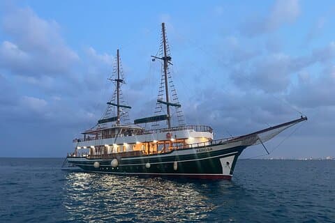 Aerosa Sunset Afternoon Guided Cruise with Dinner in Cyprus