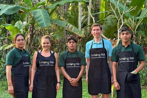 Balinesisk autentisk madlavningskursus i Ubud