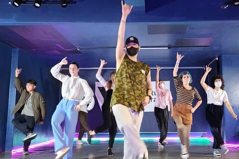 K-pop-dansles in Seoul (incl. video-opnamen en -montage)