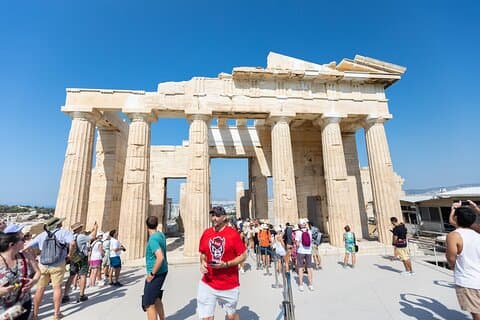 Excursão a pé matinal à Acrópole e ao Museu da Acrópole