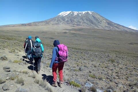 Tour privado de 6 días en la ruta Kilimanjaro Rongai