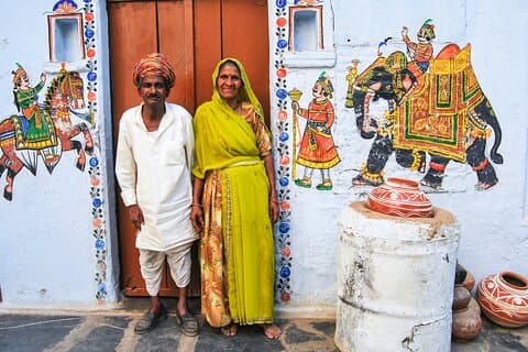 Lezione di pittura in miniatura di mezza giornata a Udaipur con guida