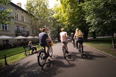 Full sykkel tur - gamlebyen, jødisk Qtr og ghetto