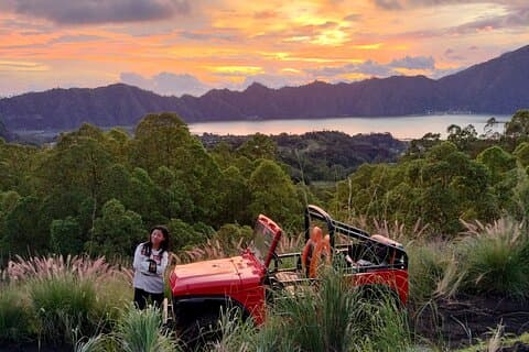 Bali Volcano Jeep Tour: Soloppgang og svart lavabesøk