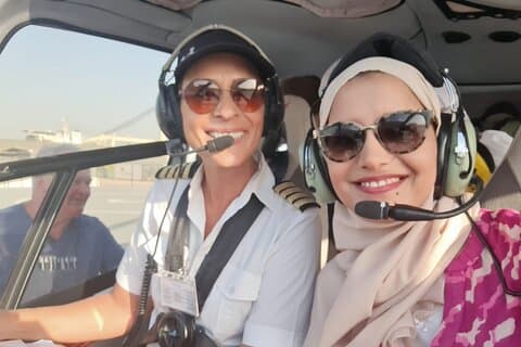 Eksklusiv 45-minutters Royal Air Tour med helikopter i Abu Dhabi
