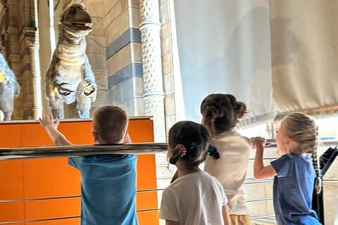 London Natural History Museum with Dinosaurs Gallery Privat rundvisning for børn