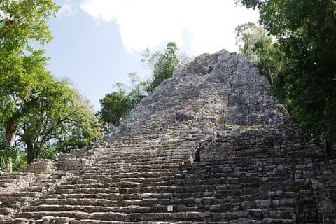 Coba Mayaruiner, Mayan Village & Cenote från Cancún