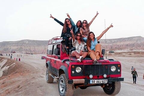4x4 Jeep Safari Adventure i Kappadokien med fantastisk utsikt