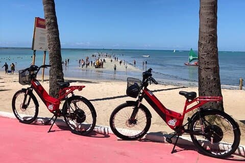 Guided electric bike tour in Maceio