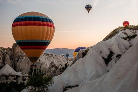 Cappadocia Balloon Flight Ticket över Goreme Valley