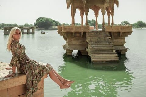 Tour privado de dia inteiro da cidade de ouro Jaisalmer com guia