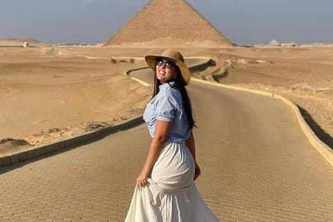 Private Full-Day Saqqara, Memphis & Dahshur Pyramids with Lunch