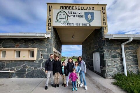 Robben Island och Taffelberget heldags privat rundtur