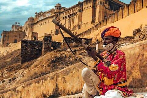 Visite privée d'une journée complète de la vieille ville avec visite du marché local à Jaipur